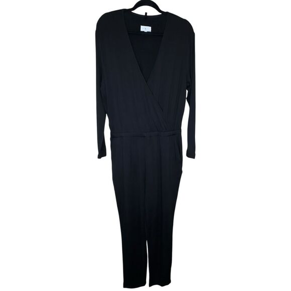 Lou & Grey Signature Softblend Crossover Jumpsuit - Size Large - Picture 5 of 10